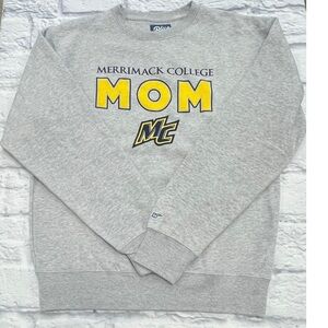 BLUE 84   Merrimack College Campbell MC Mom Crew Size Medium